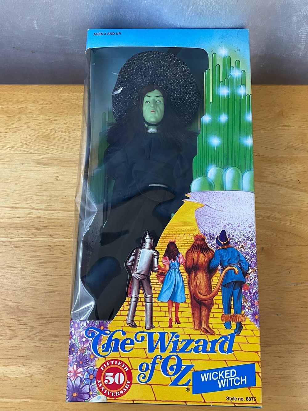 Vintage 1988 Multi Toys Corp. Wizard of Oz 50th Anniversary Wicked Witch Doll